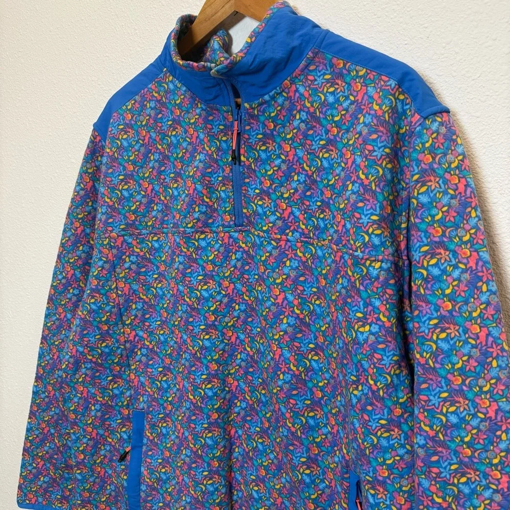 Chubbies Men's Multicolor Patterned 1/4‎ Zip Sweater